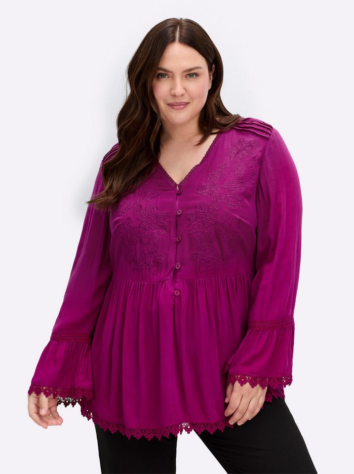 sheego by Joe Browns Klassische Bluse Tunika sheego by Joe Browns Klassische Bluse Tunika von sheego by Joe Browns