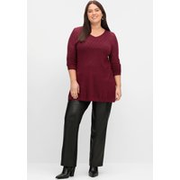 Ajourpullover von sheego