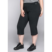 Große Größen: 3/4-Hose, schwarz, Gr.44/46-56/58 von sheego