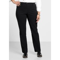 Große Größen: Bengalinhose in Bootcut-Form, schwarz, Gr.20-116 von sheego