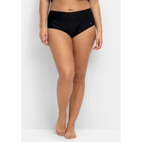 Große Größen: Bikinihose in hohem Schnitt, mit Shaping-Einsatz, schwarz, Gr.40-58 von sheego