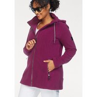 Große Größen: Fleecejacke, fuchsia, Gr.44/46-56/58 von sheego