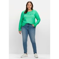 Große Größen: Skinny Jeans in Curvy-Schnitt SUSANNE, blue Denim, Gr.40-58 von sheego