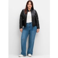 Große Größen: Weite Jeans in Curvy-Schnitt ELLA, blue Denim, Gr.40-58 von sheego