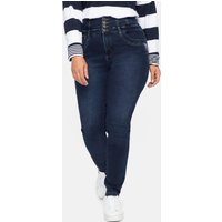 Große Größen: Super Skinny Jeans in Curvy-Schnitt ANNE, dark blue Denim, Gr.40-58 von sheego