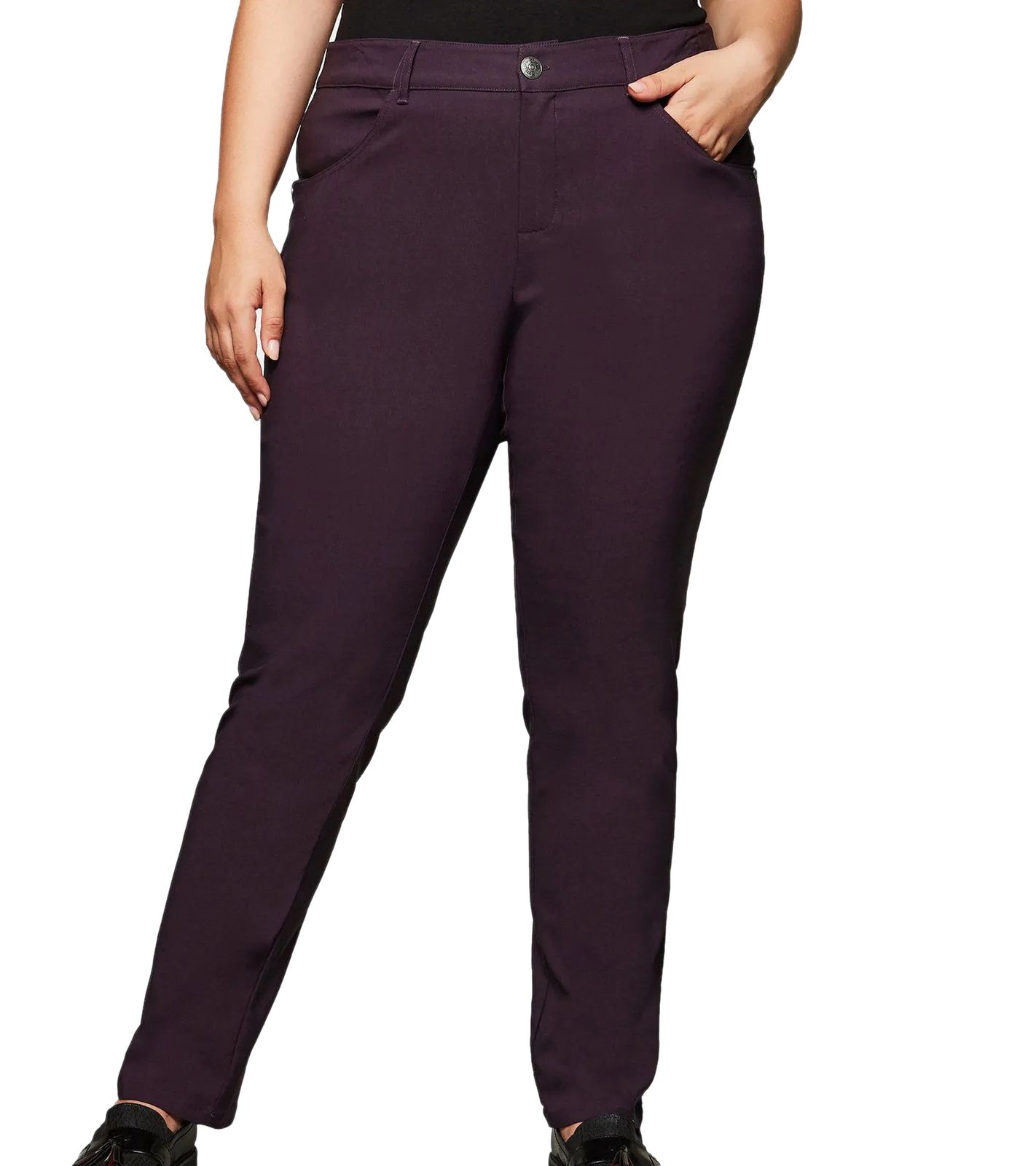 sheego Bengalin Damen Stretchhose mit schmaler Beinform moderne Freizeit-Hose Große Größen 133992 Weinrot sheego Bengalin Damen Stretchhose mit schmaler Beinform moderne Freizeit-Hose Große Größen 133992 Weinrot von sheego