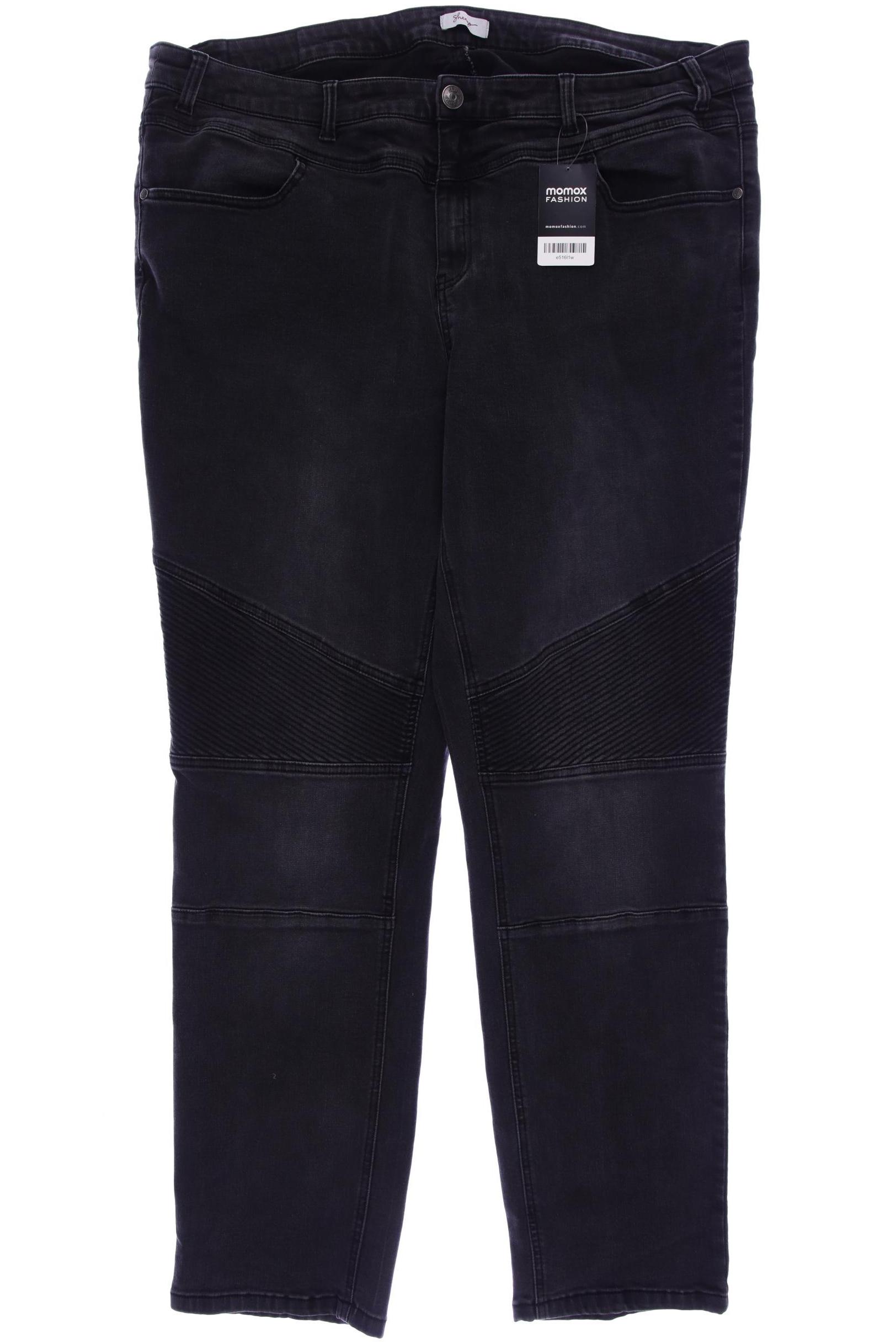 sheego Damen Jeans, grau von sheego