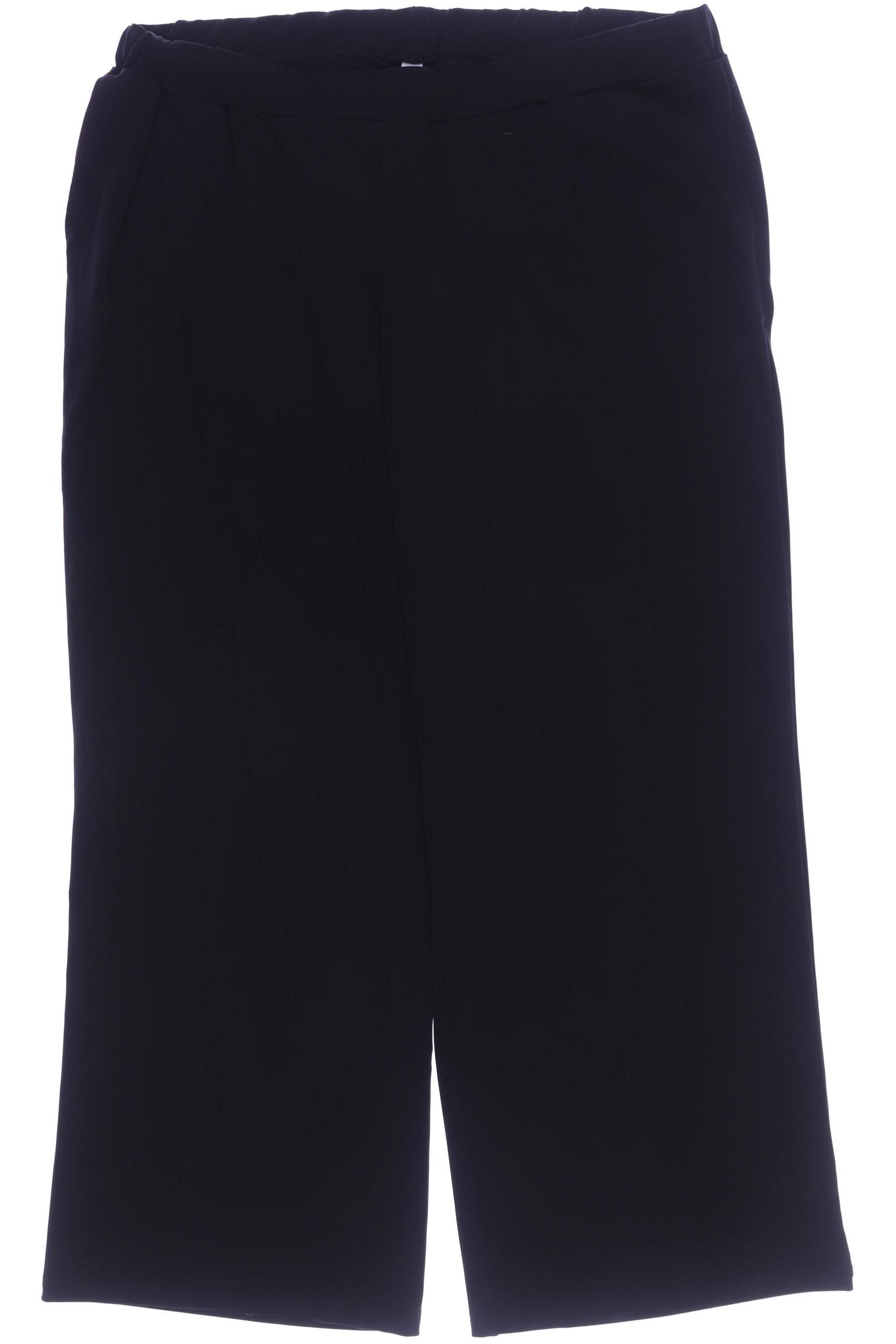 sheego Damen Stoffhose, schwarz von sheego