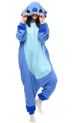 shelovely Onesie Erwachsene Jumpsuit Kostüm Halloween Damen von shelovely