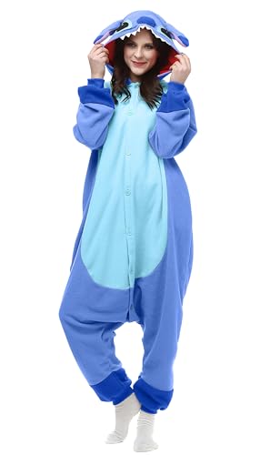 shelovely Onesie Erwachsene Jumpsuit Kostüm Halloween Damen von shelovely