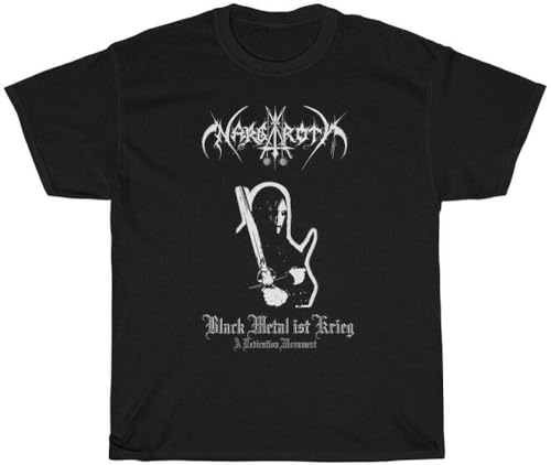 shem Nargaroth Black Metal Ist Krieg T-Shirt, Schwarz , M von shem