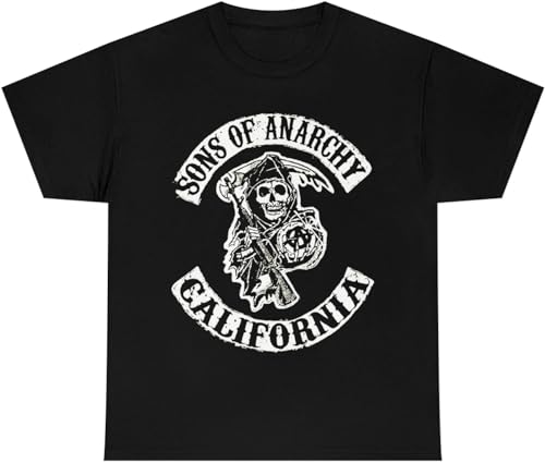 shem Son's of Anarchy T-Shirt, Schwarz , M von shem