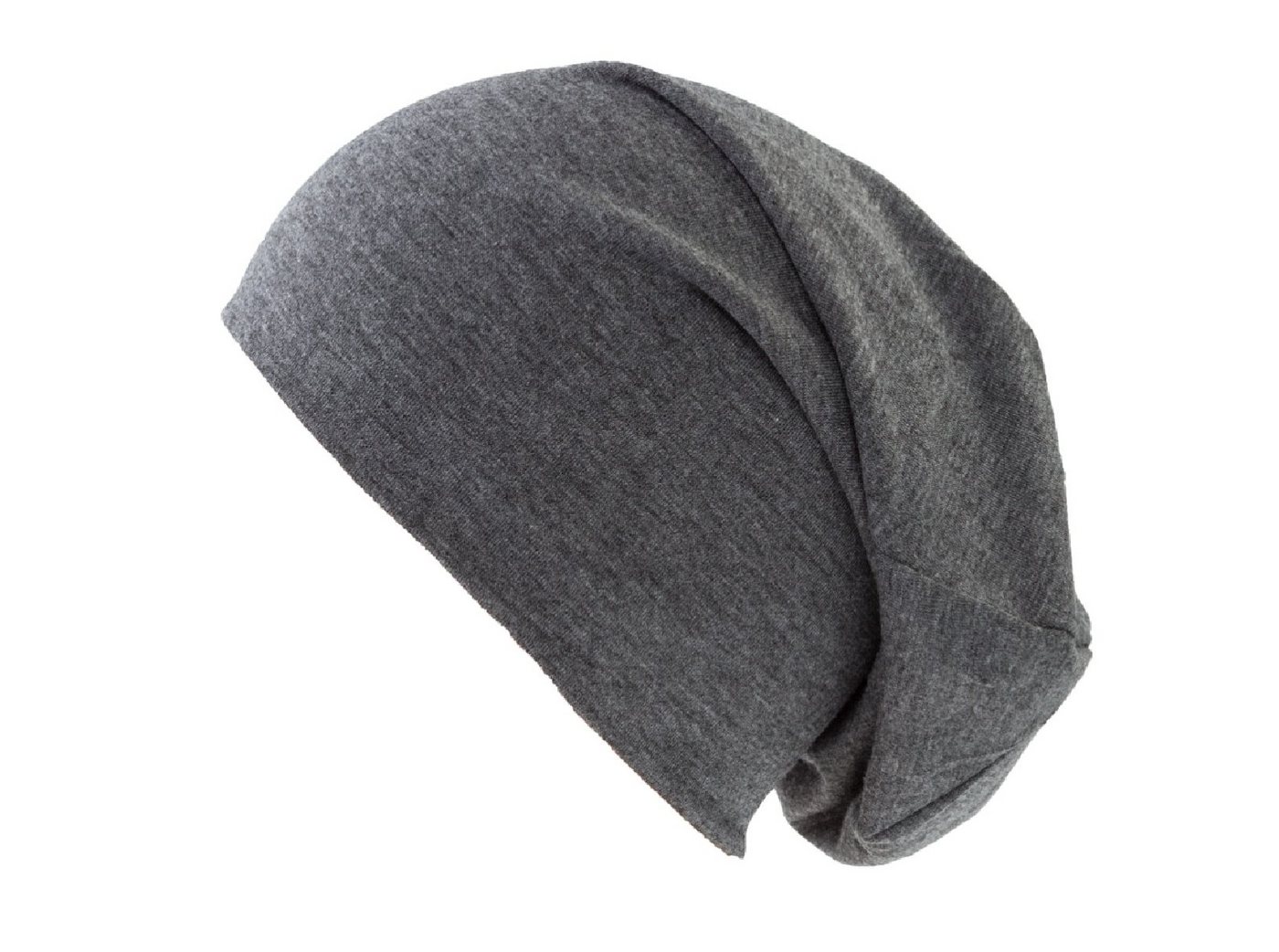 shenky Beanie Damen Mütze uni Farben Jersey Beanie (Herrenmütze und Damenmütze, Lange Mütze) 28cm lang von shenky