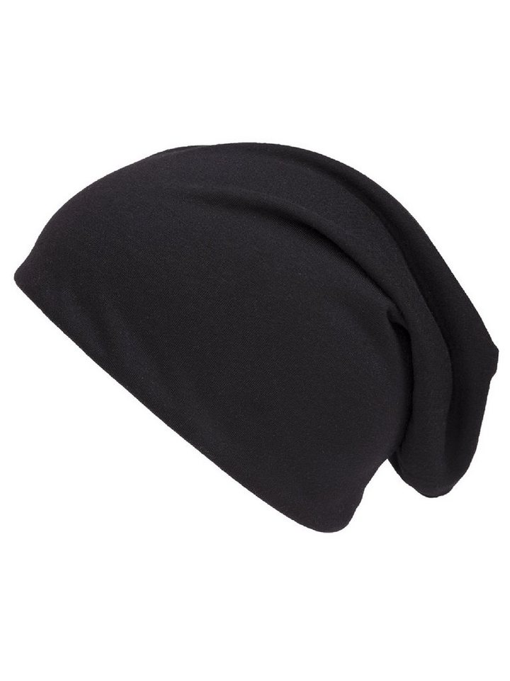 shenky Beanie Damen Mütze uni Farben Jersey Beanie (Herrenmütze und Damenmütze, Lange Mütze) 28cm lang von shenky