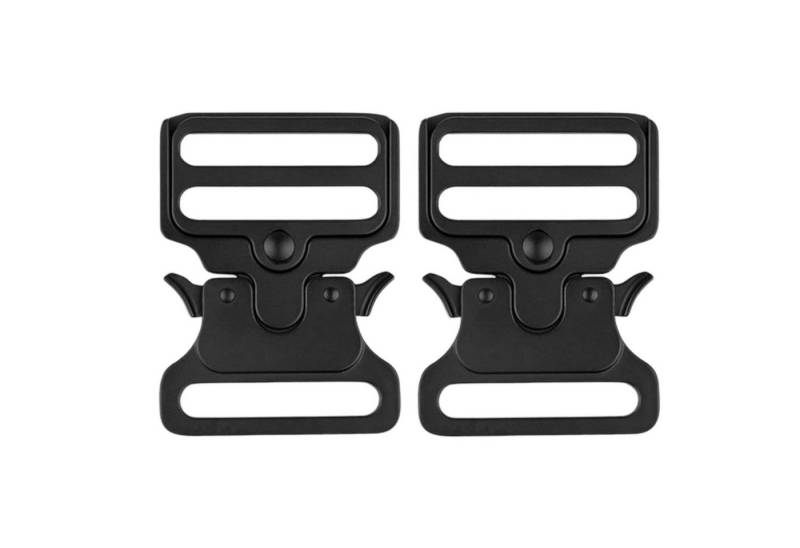shenky Gürtelschnalle 2er Set Taktische Schnellverschluss Schnalle 50 mm Schließe 5 cm (Heavy Duty, Feuerwehr, Polizei) Gürtel Schnalle von shenky