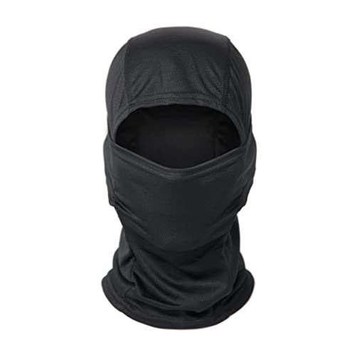 shenky Sturmhaube | Herren | Damen Balaclava | Klimaregulierend | Gesichtsmaske | Sturmmaske | Funktionskleidung | Atmungsaktiv | Fahrrad | Motorrad | Snowboard | Ski | Radfahren (Schwarz) von shenky1