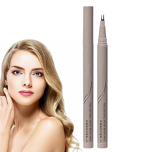 Wimpernstift mit doppelter Spitze,Wasserfester Eyeliner-Stift | Wischfester flüssiger Eyeliner, glatter, schnell trocknender, langlebiger, langlebiger Augenstift, mit dem Sie ganz einfach Shenrongtong von Shenrongtong