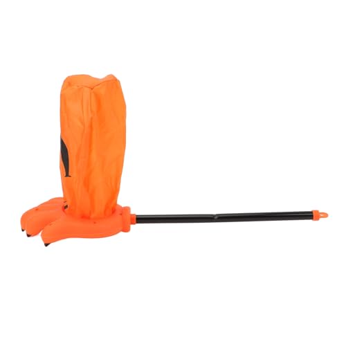 shenruifa Palmform Halloween Candy Bag mit Langem Griff für Game Prop Party Gefälligkeiten, Orange von shenruifa