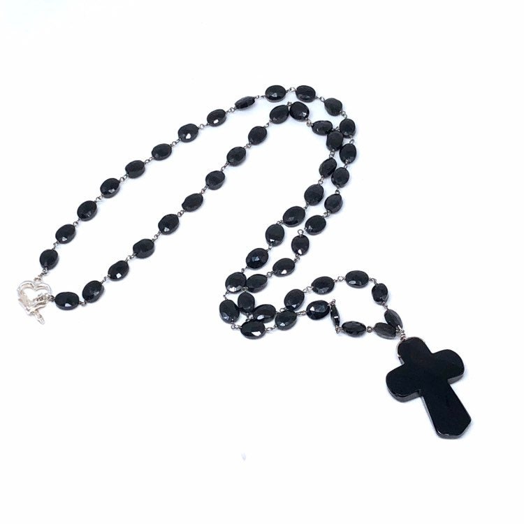 Onyx Kreuz Und Halskette Onyx Kreuz Und Halskette von sheny