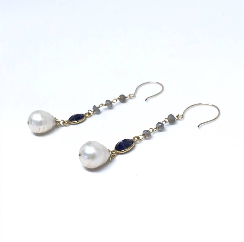 Zuchtperle Südsee Perle Anhänger Ohrringe Zuchtperle Südsee Perle Anhänger Ohrringe von sheny