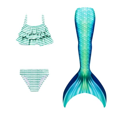 shepretty Mädchen Bikini 3PCS 603wp ，BlackM10,120 von shepretty