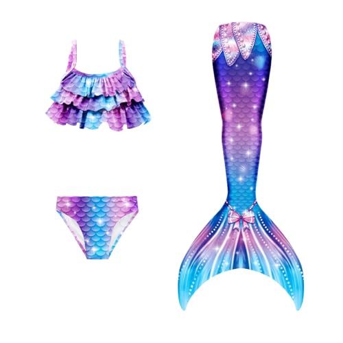 shepretty Mädchen Bikini 3PCS 603wp ，BlackM6,120 von shepretty