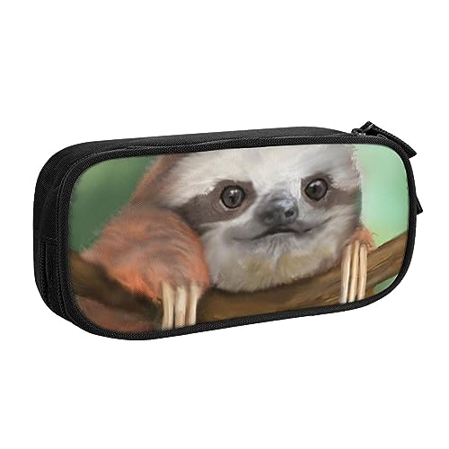 Baby Faultier Federmäppchen Stifteetui mit Reißverschluss, Schwarz Große Kapazität Federmäppchen für Schule, Büro und Reisen, Schwarz , Einheitsgröße, Taschen-Organizer Baby Faultier Federmäppchen Stifteetui mit Reißverschluss, Schwarz Große Kapazität Federmäppchen für Schule, Büro und Reisen, Schwarz , Einheitsgröße, Taschen-Organizer von shgwehh