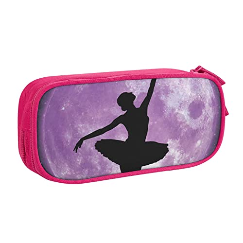 Ballerina Dance Federmäppchen Stifteetui mit Reißverschluss, Schwarz Große Kapazität Federmäppchen für Schule, Büro und Reisen, rose, Einheitsgröße, Taschen-Organizer Ballerina Dance Federmäppchen Stifteetui mit Reißverschluss, Schwarz Große Kapazität Federmäppchen für Schule, Büro und Reisen, rose, Einheitsgröße, Taschen-Organizer von shgwehh