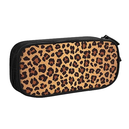 Federmäppchen mit Leopardenmuster, Stifteetui mit Reißverschluss, blau, große Kapazität, Federmäppchen für Schule, Büro und Reisen, Schwarz , Einheitsgröße, Taschen-Organizer Federmäppchen mit Leopardenmuster, Stifteetui mit Reißverschluss, blau, große Kapazität, Federmäppchen für Schule, Büro und Reisen, Schwarz , Einheitsgröße, Taschen-Organizer von shgwehh