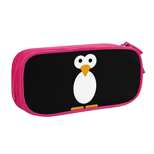 Federmäppchen mit niedlichem Pinguin, mit Reißverschluss, blau, große Kapazität, für Schule, Büro und Reisen, rose, Einheitsgröße, Taschen-Organizer Federmäppchen mit niedlichem Pinguin, mit Reißverschluss, blau, große Kapazität, für Schule, Büro und Reisen, rose, Einheitsgröße, Taschen-Organizer von shgwehh