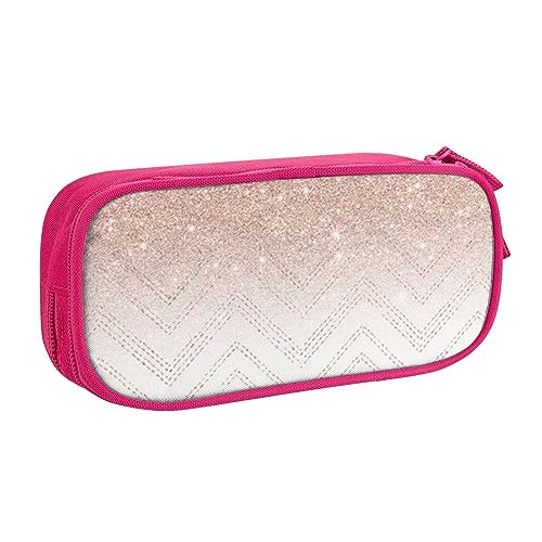 Glitzerndes Federmäppchen mit hübschem Muster, Stifteetui mit Reißverschluss, blaue große Kapazität, Stiftebox für Schule, Büro und Reisen, rose, Einheitsgröße, Taschen-Organizer Glitzerndes Federmäppchen mit hübschem Muster, Stifteetui mit Reißverschluss, blaue große Kapazität, Stiftebox für Schule, Büro und Reisen, rose, Einheitsgröße, Taschen-Organizer von shgwehh