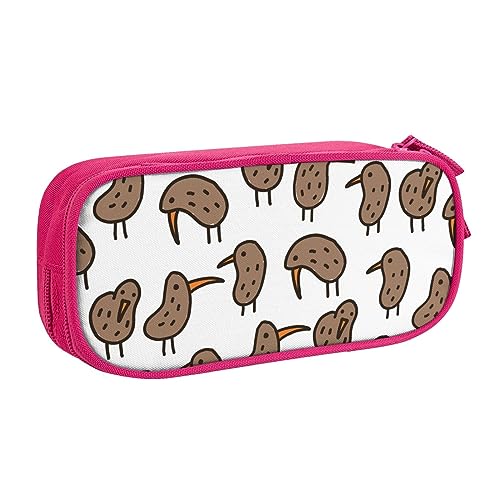 Kiwi Bird süßes Federmäppchen Stifteetui mit Reißverschluss, blaue große Kapazität, Federmäppchen für Schule, Büro und Reisen, rose, Einheitsgröße, Taschen-Organizer Kiwi Bird süßes Federmäppchen Stifteetui mit Reißverschluss, blaue große Kapazität, Federmäppchen für Schule, Büro und Reisen, rose, Einheitsgröße, Taschen-Organizer von shgwehh