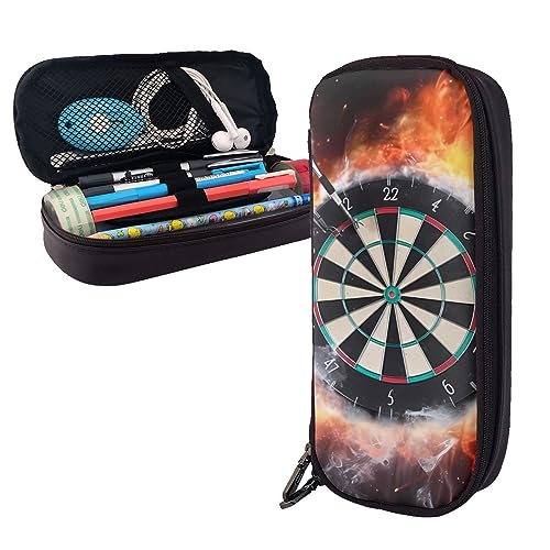 shgwehh Federmäppchen, Dartscheibe, bedruckt, großes Fassungsvermögen, Federmäppchen, einfacher Schreibwaren-Organizer für Büro, Reisen, Dartscheibe, Einheitsgröße, Taschen-Organizer shgwehh Federmäppchen, Dartscheibe, bedruckt, großes Fassungsvermögen, Federmäppchen, einfacher Schreibwaren-Organizer für Büro, Reisen, Dartscheibe, Einheitsgröße, Taschen-Organizer von shgwehh