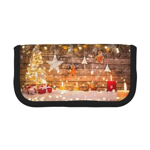 shgwehh Federmäppchen aus Segeltuch mit Pizza-Muster, langlebiges Federmäppchen für Lernen und Kosmetik, Weihnachtskerzen, Einheitsgröße, Taschen-Organizer shgwehh Federmäppchen aus Segeltuch mit Pizza-Muster, langlebiges Federmäppchen für Lernen und Kosmetik, Weihnachtskerzen, Einheitsgröße, Taschen-Organizer von shgwehh