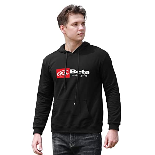 shiji Men Hoodie Beta Motorcycles Hoodies Biker Motorcycle Rider Various Sizes & Colours Black M von shiji