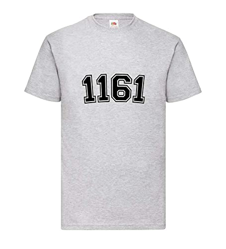 1161 Männer T-Shirt Grau M von shirt84