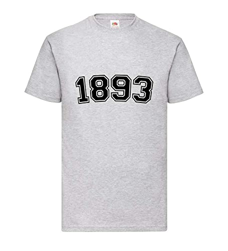 1893 Männer T-Shirt Grau XL 1893 Männer T-Shirt Grau XL von shirt84