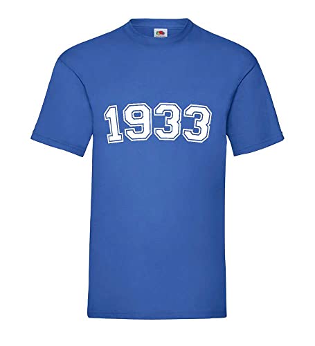 1933 Männer T-Shirt Royal Blau XXL von shirt84