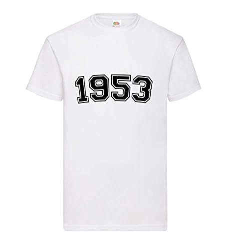 1953 Männer T-Shirt Weiß XL von shirt84