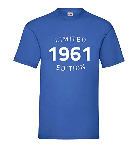 1961 Limited Edition Männer T-Shirt Royal Blau L von shirt84