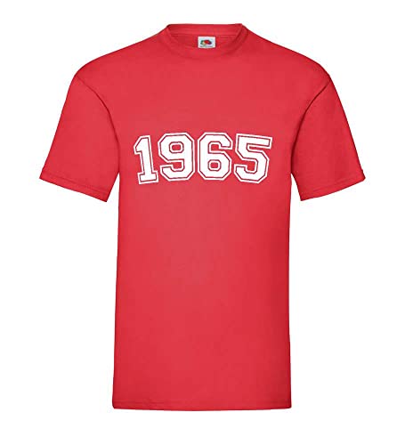 1965 Männer T-Shirt Rot 3XL von shirt84