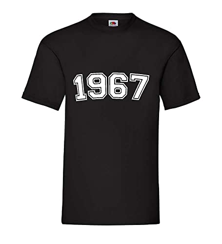 1967 Männer T-Shirt Schwarz XL von shirt84