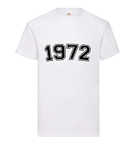 1972 Männer T-Shirt Weiß 3XL von shirt84