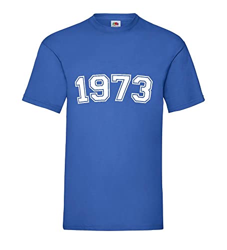 1973 Männer T-Shirt Royal Blau L von shirt84