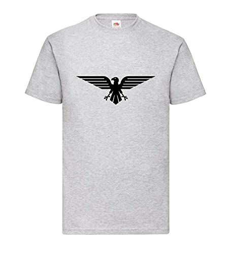 Adler Männer T-Shirt Grau L von shirt84