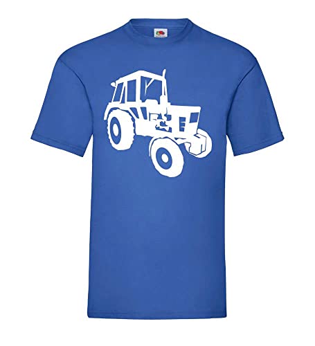 Belarus MTZ 80 Männer T-Shirt Royal Blau L von shirt84