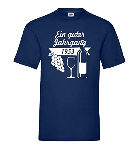 EIN guter Jahrgang 1953 Männer T-Shirt Navy XL von shirt84