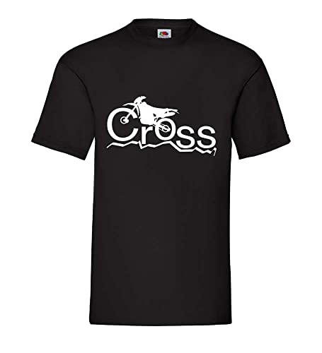 Endurocross Männer T-Shirt Schwarz XL von shirt84