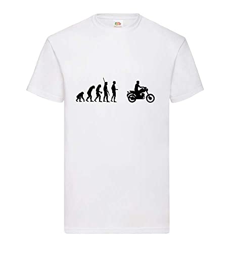 Evolution MZ ETZ Motorrad Männer T-Shirt Weiß M Evolution MZ ETZ Motorrad Männer T-Shirt Weiß M von shirt84