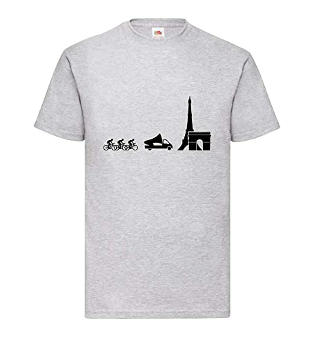 Evolution Trompeter Männer T-Shirt Grau 3XL von shirt84